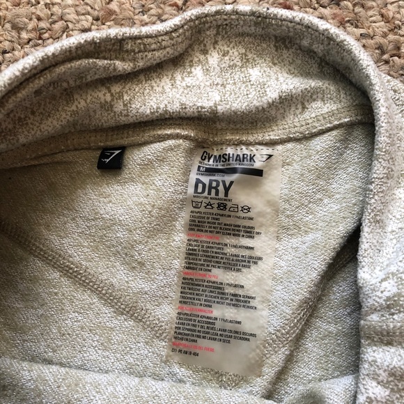 Gymshark Fleur Texture Khaki Marl Leggings - Picture 6 of 14